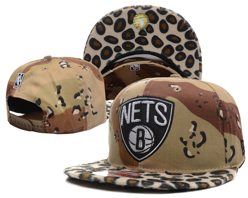 NBA Brooklyn Nets NE Snapback Hat #37